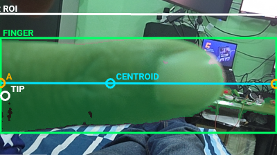 Fingertip / Geometry Overlay