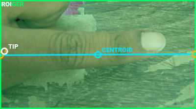 Fingertip / Geometry Overlay
