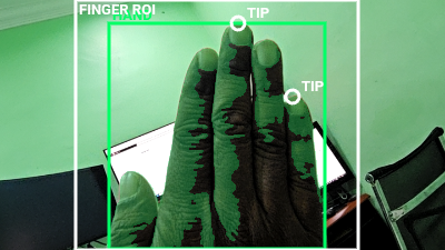 Fingertip / Geometry Overlay