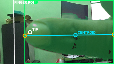 Fingertip / Geometry Overlay